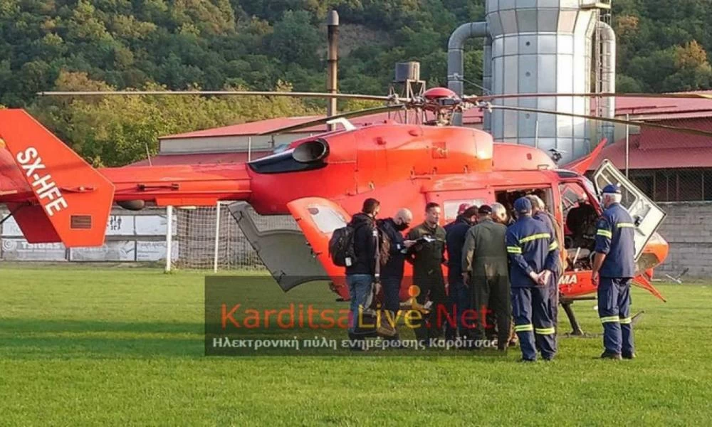 Απεγκλωβίστηκαν οι πρώτοι κάτοικοι από την Οξυά Καρδίτσας (upd)